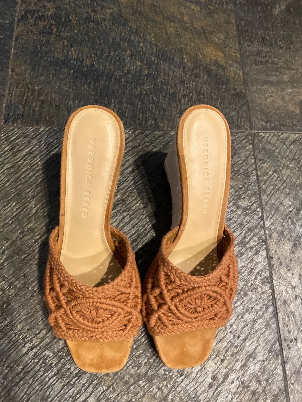 Veronica beard woven sandal
